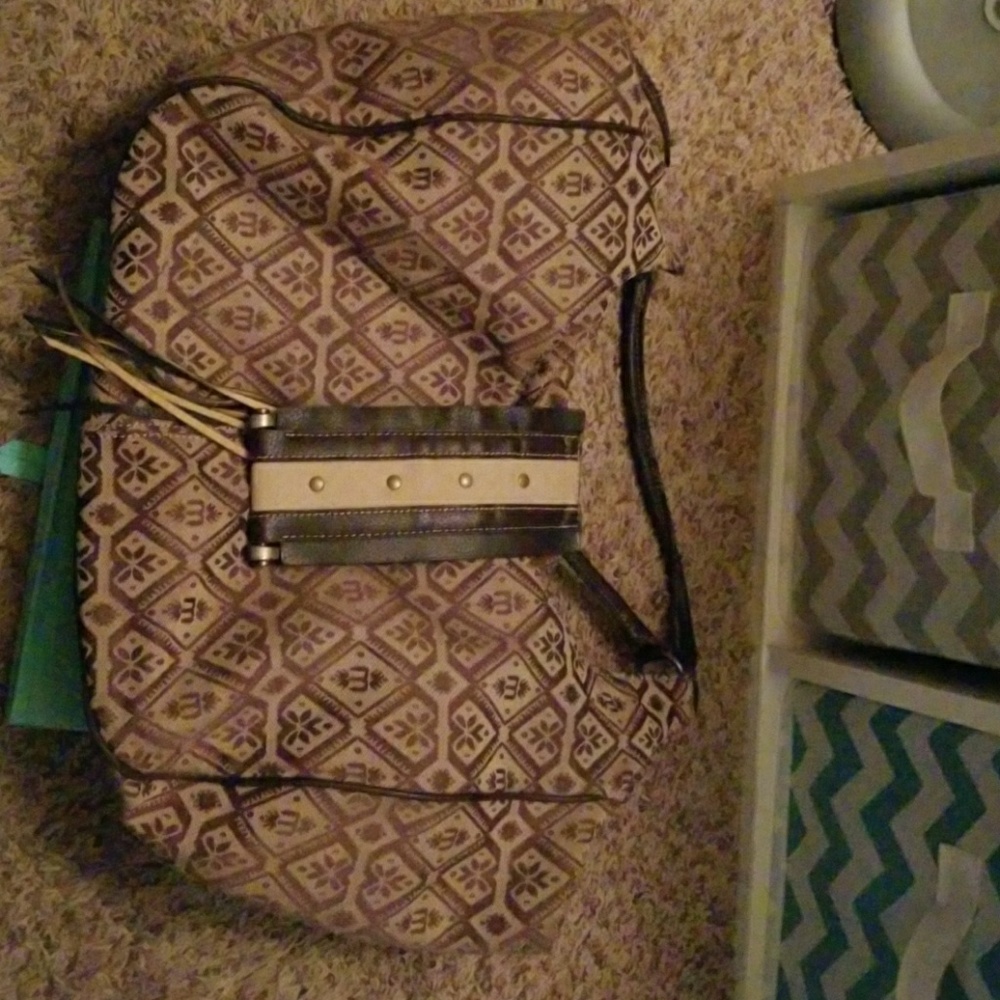 Tan and Brown purse